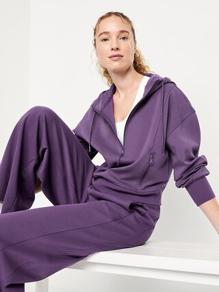 Dynamic Fleece Half-Zip Hoodie Sweatshirt | Old Navy (US)