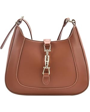 Shoulder Bag Purse for Women, Handbag Crossbody Bag Underarm PU Leather Wallet Tote | Amazon (US)