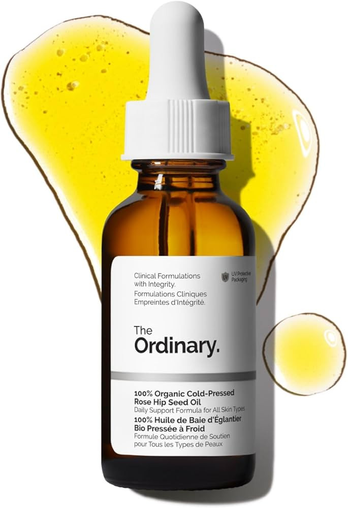 The Ordinary 100% Organic Cold-Pressed Rose Hip Seed Oil, Addresses Signs of Aging by Improving t... | Amazon (US)