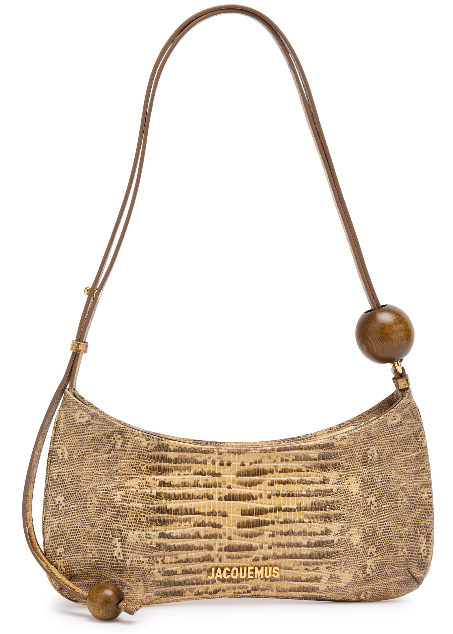Le Bisou Perle lizard-effect leather shoulder bag | Harvey Nichols