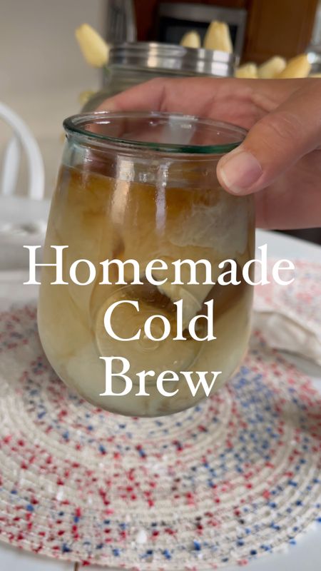 Homemade Cold Brew Coffee ☕️ 

#LTKhome