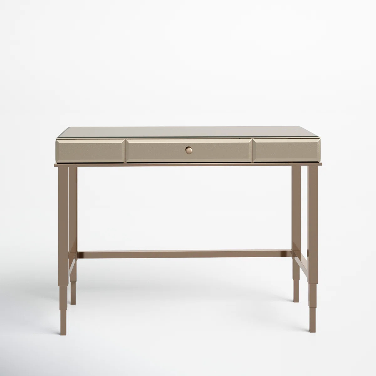 Nyasha Metal Base Writing Desk | Wayfair North America