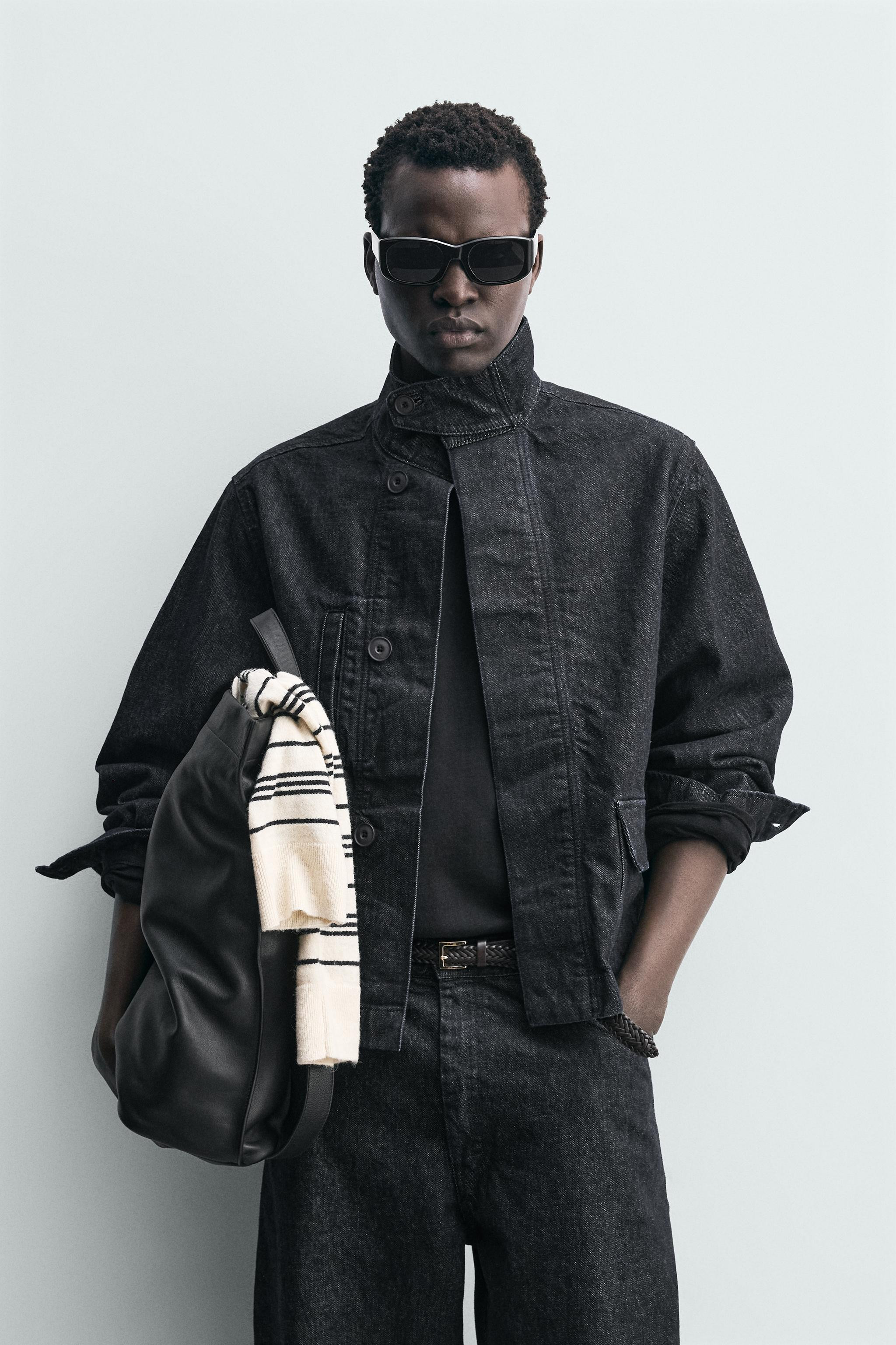 BLOUSON EN DENIM AVEC POCHES | Zara FR