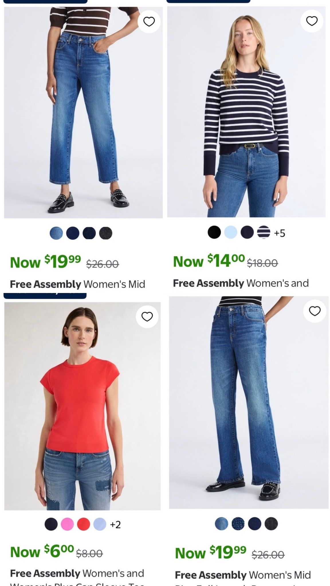 Some of my favorite Walmart finds are on sale for Black Friday. 

I definitely recommend sizing down in the jeans by at least one. I’ll a 6-8 and wear a 2/4 in Free Assembly Denim. 

Black Friday Sale, bootcut jeans, ankle jeans, back seam tee, soft long sleeve shirt, 

#LTKCyberWeek #LTKSaleAlert #LTKFindsUnder50