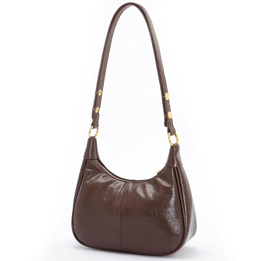 Shoulder Bags for Women Small Hobo Bags Crescent Shaped Cute Retro Tote Handbag Mini Clutch Purse... | Amazon (US)