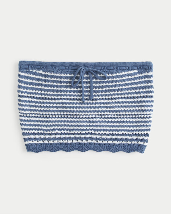 Crochet-Style Tube Top | Hollister (US)