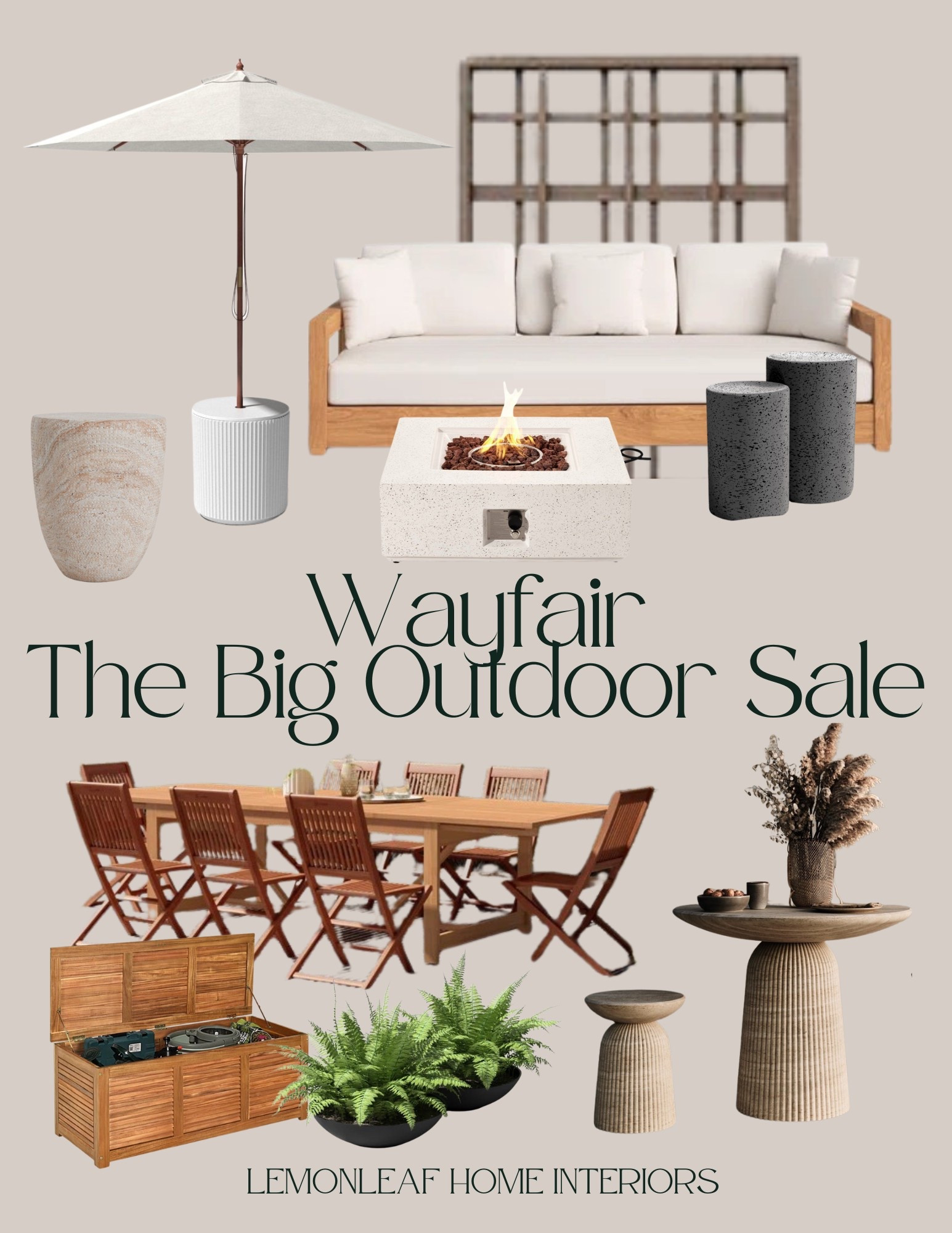 Shop these favorite outdoor pieces on sale up to 50% off during The BIG Outdoor Sale @wayfair With FAST and FREE Shipping over $35 you’ll be ready for all your outdoor events! 
#ad #wayfairpartner #wayfair


#LTKSeasonal #LTKHome #LTKSaleAlert