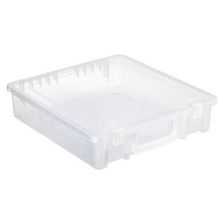12" x 12" Latching Storage Case by Simply Tidy™ in Clear | Michaels® | Michaels Stores