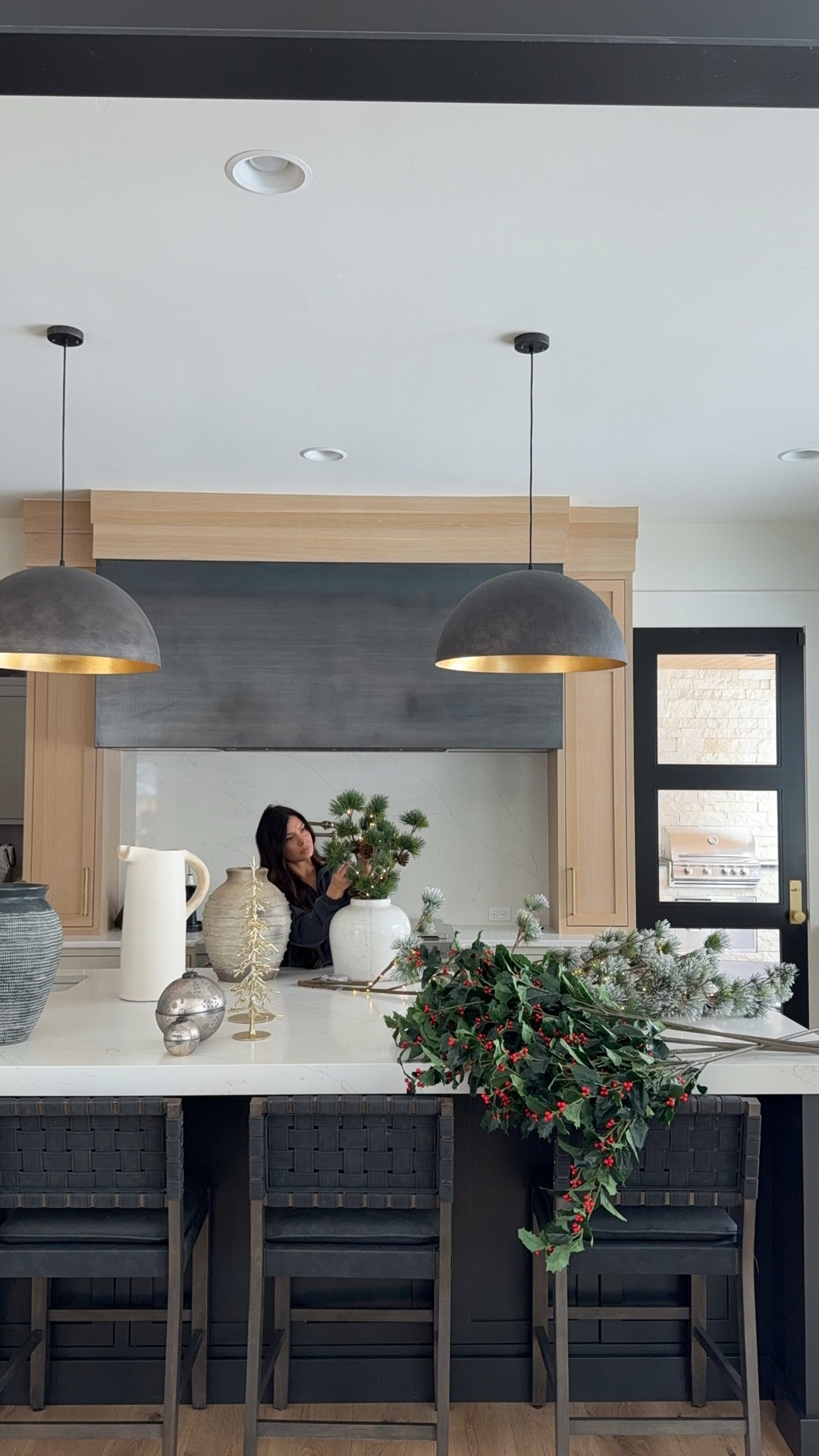 I am pulling out all of my Christmas and winter stems. I love the quality of pottery barn and crate and barrel the best. Also linking a variety of my vases and vessels. Christmas decorations. 

#LTKHoliday #LTKHome #LTKVideo