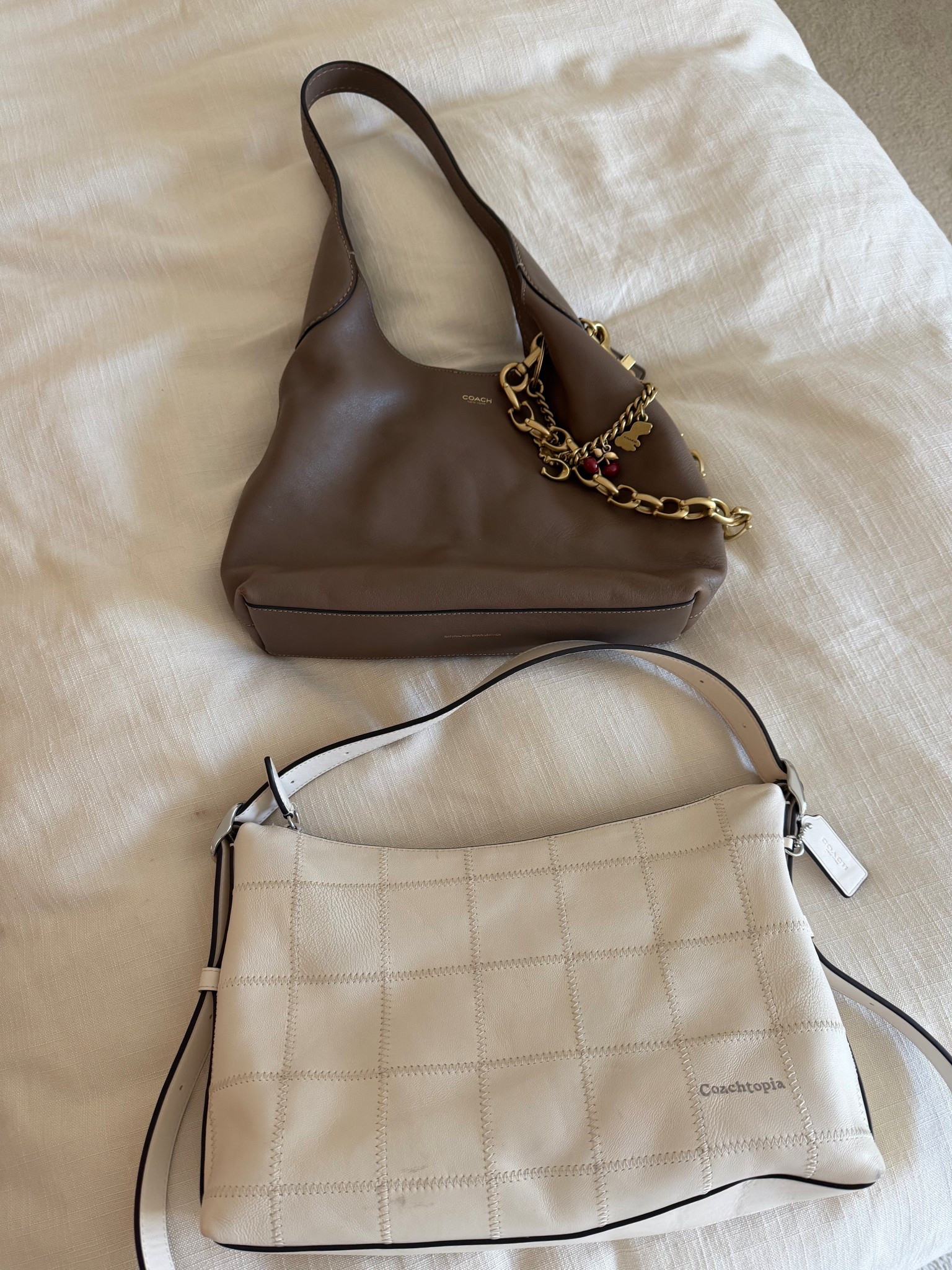 Love these bags. They’re both from Coach 

#LTKStyleTip