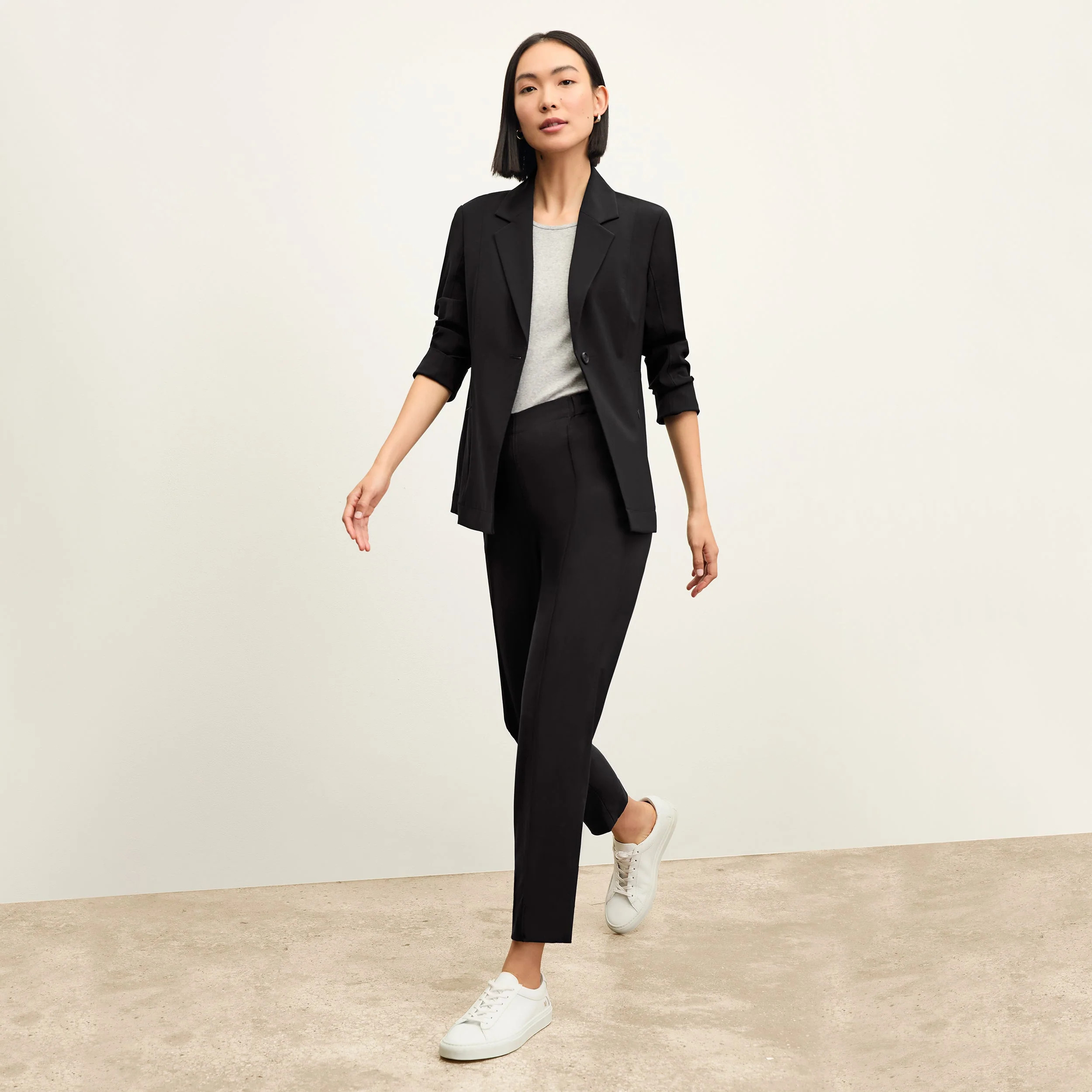 Colby Travel Pant - OrigamiTech :: Black | MM LaFleur