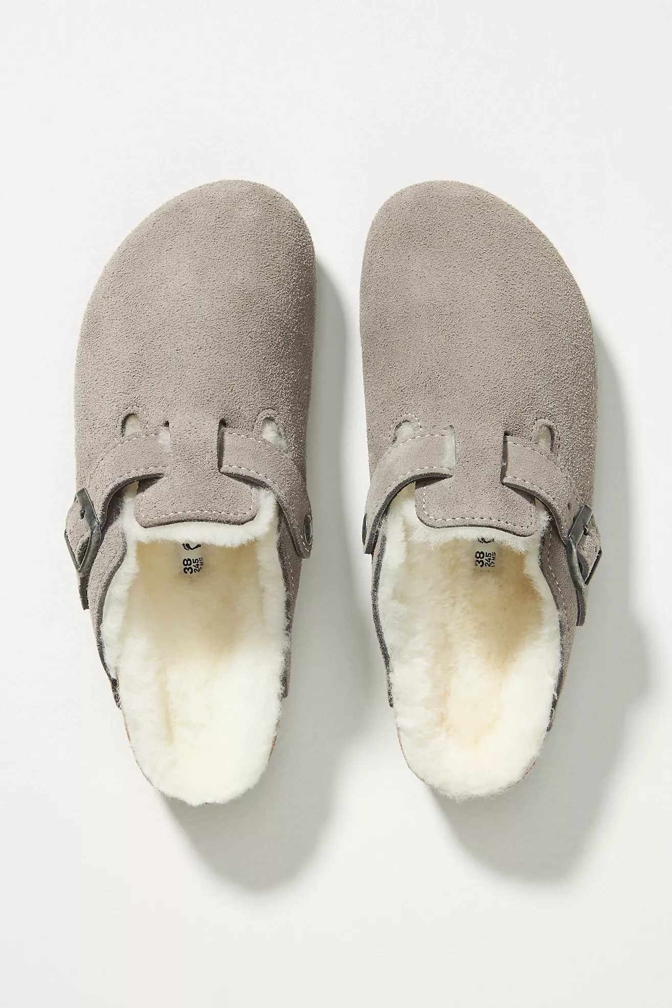 Birkenstock Boston Shearling Clogs | Anthropologie (US)