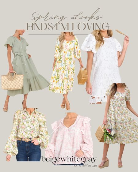 The prettiest spring dresses and looks. Perfect for graduation, an Easter brunch , or a baby shower. I order the white dress and pink shirt.  

#LTKunder100 #LTKFind #LTKSeasonal