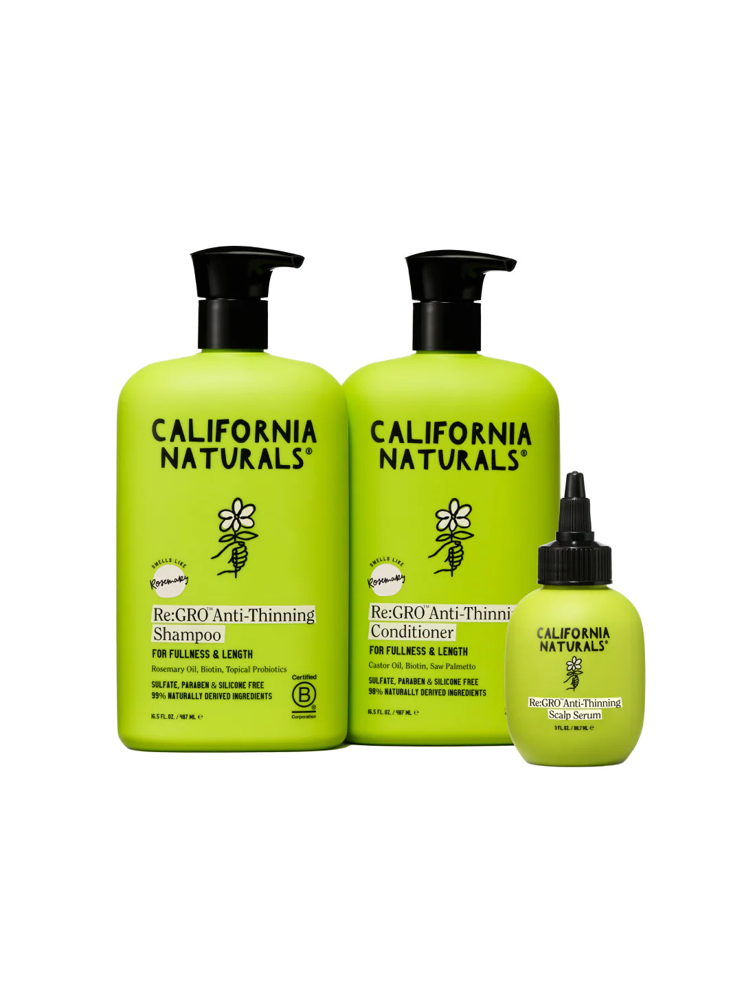 Re:GRO Anti-Thinning Collection | California Naturals