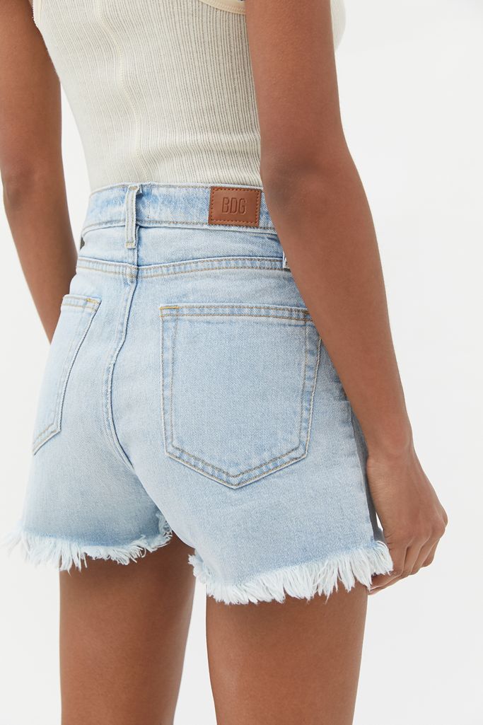 BDG High-Waisted Girlfriend Short - Comfort Stretch | Urban Outfitters (US and RoW)