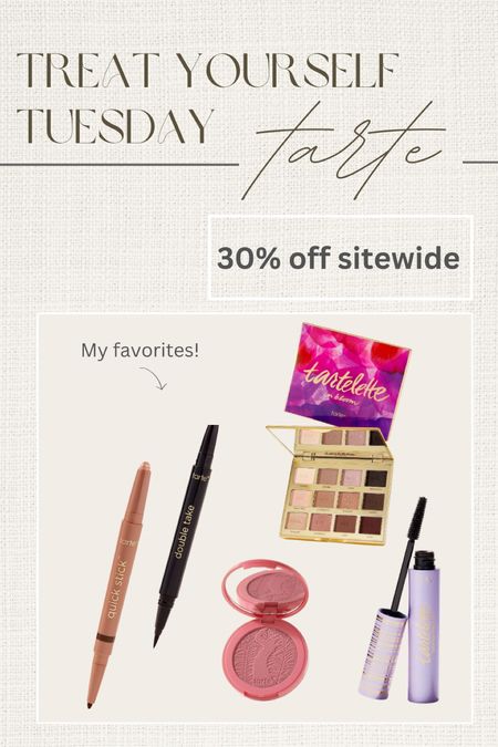 Tarte is having a sale! 30% off sidewide! Here are my favorites! 

#LTKfindsunder100 #LTKstyletip #LTKbeauty