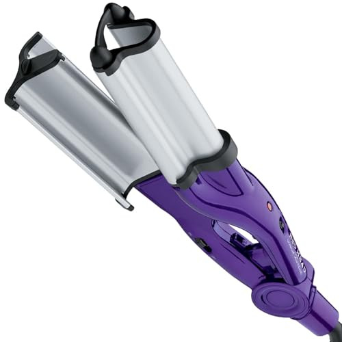 Bed Head Wave Artist Deep Waver | Combat Frizz, Get Long Lasting Results, & Add Massive Shine for Beachy Waves | With Tourmaline Ceramic Technology (Purple) | Amazon (US)