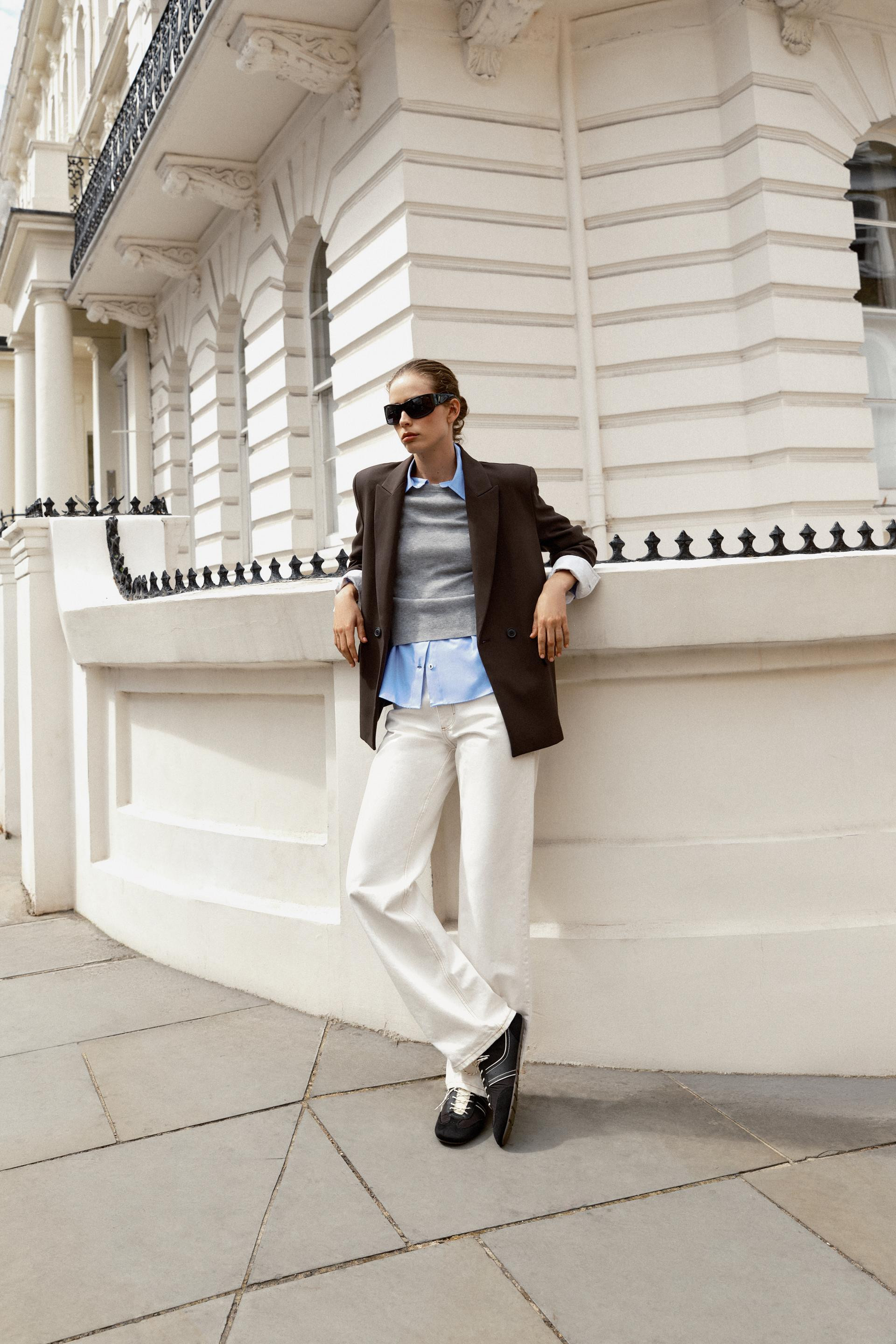 OVERSIZED DOUBLE-BREASTED BLAZER | Zara UK