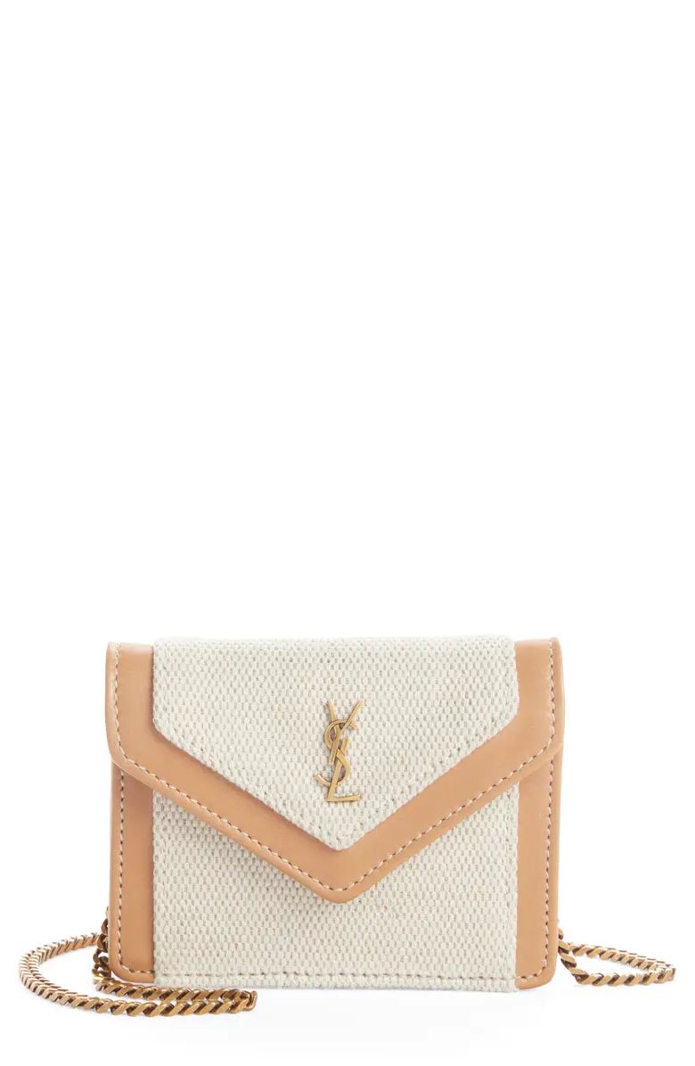 Compact Trifold Wallet on a Chain | Nordstrom