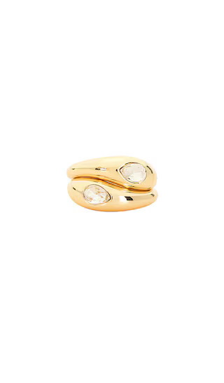 Reba Ring Set in Clear | Revolve Clothing (Global)