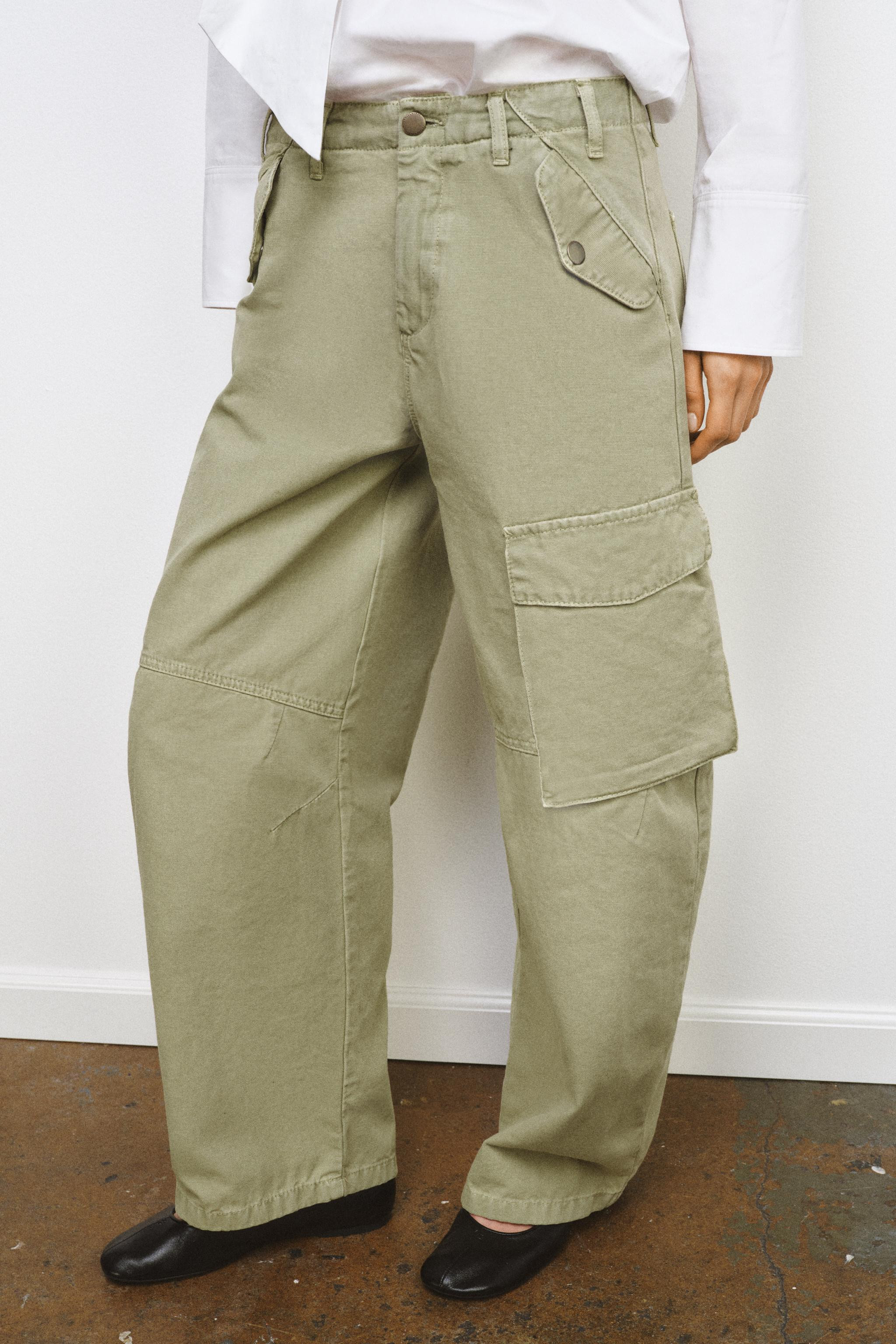 ZW COLLECTION CARGO TROUSERS | Zara UK