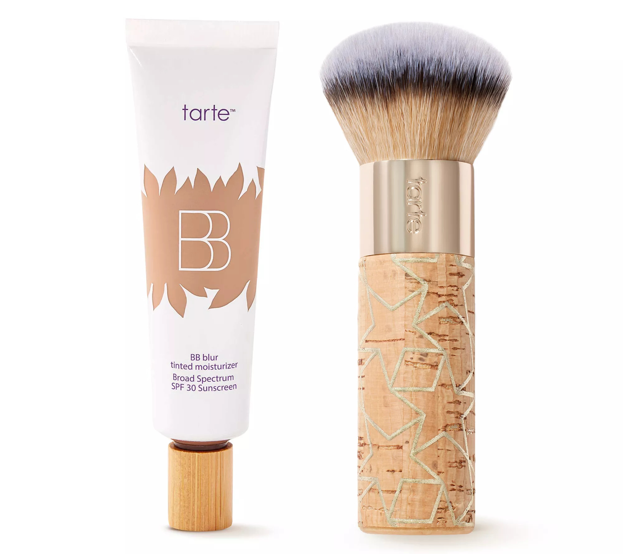 20 years of tarteBB blur tinted moisturizer SPF 30 & brush - QVC.com | QVC