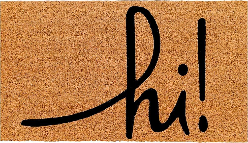 THEODORE MAGNUS Natural Coir Doormat with Non-Slip Backing - 17 x 30 - Outdoor/Indoor - Welcome Mats | Amazon (US)