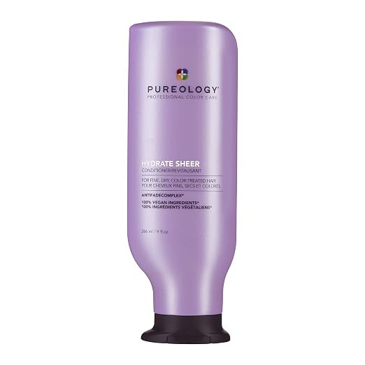 Pureology Hydrate Sheer Conditioner - Lightweight Hydrating Conditioner For Fine or Dry Color-Tre... | Amazon (US)