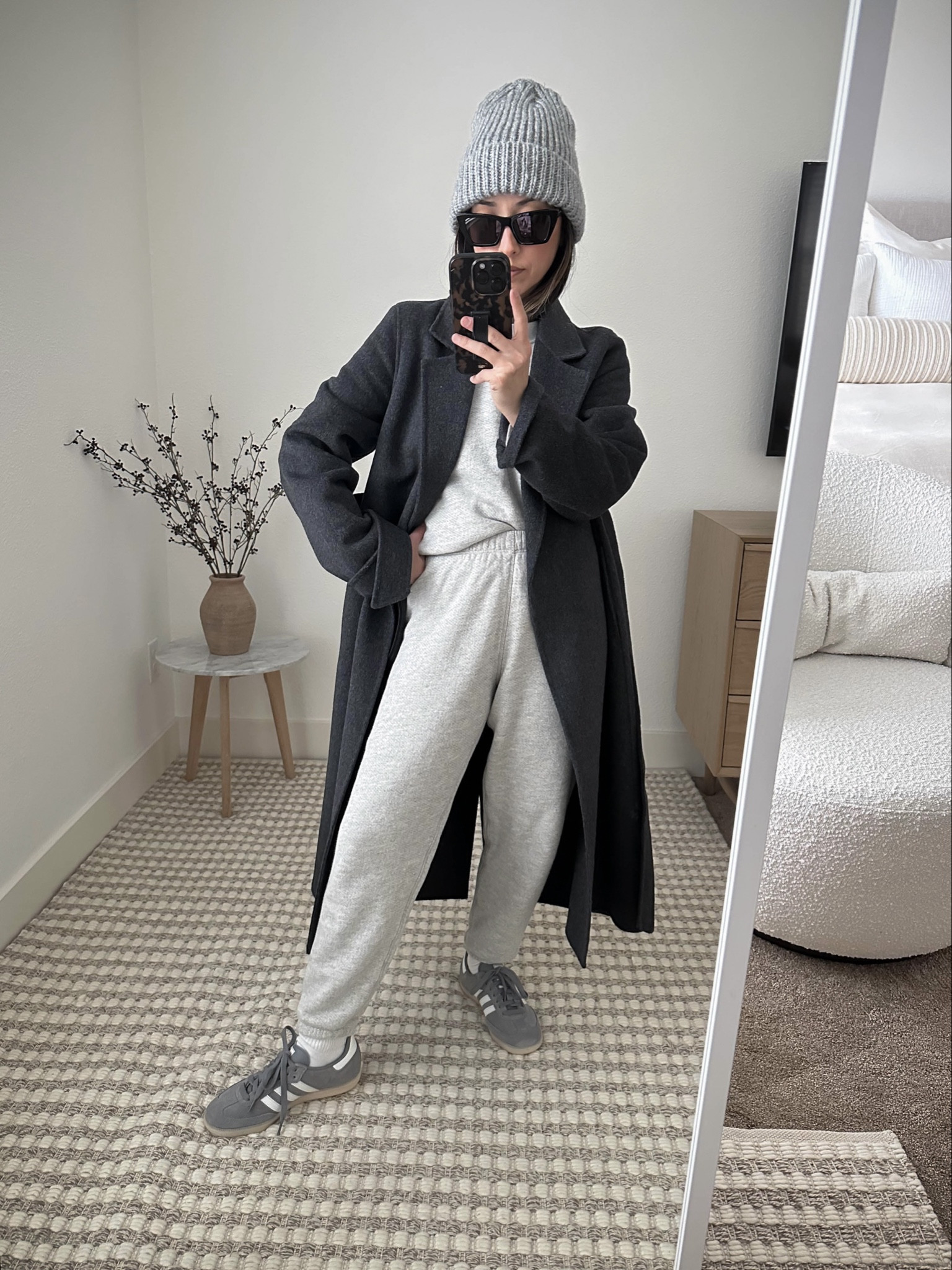 What fall bottoms work with sneakers? I love a good sweat set or sweat pants with lifestyle sneakers. 

Mango coat xxs. Color is old
Jenni Kayne sweatshirt medium
Jenni Kayne sweatpants xs
Adidas Samba 4 mens
YSL sunglasses
Beanie unknown

#LTKStyleTip #LTKPetite #LTKSeasonal