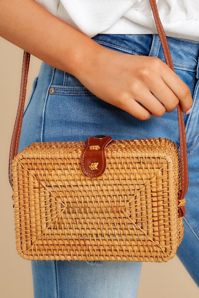 Treat It Right Cognac Bag | Red Dress 