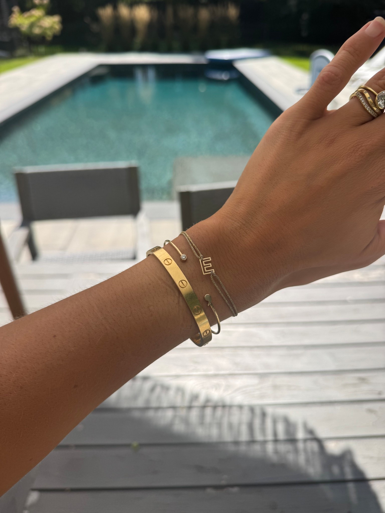 Code KRISTENHAYES for $$ off the chain letter bracelet is one of my fav gifts to give 