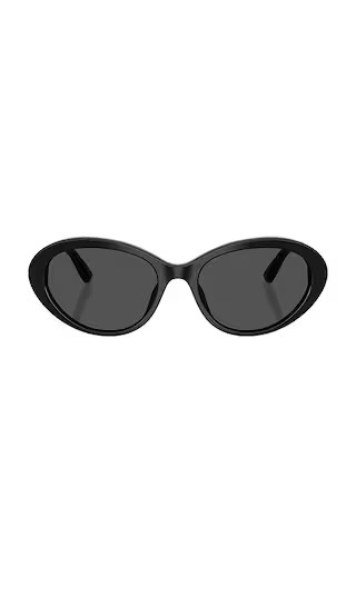 Round Sunglasses in Black | Revolve Clothing (Global)
