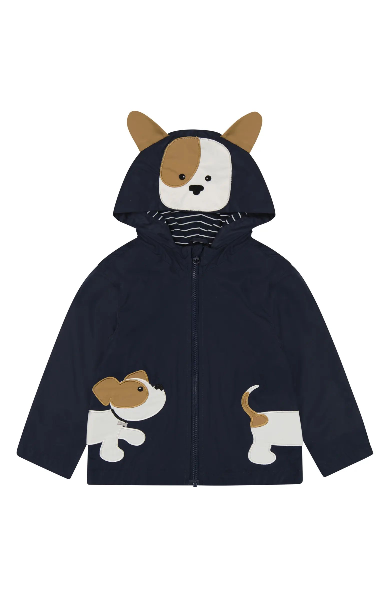 London Fog Kids' Puppy Water-Resistant Rain Slicker Hooded Jacket | Nordstromrack | Nordstrom Rack