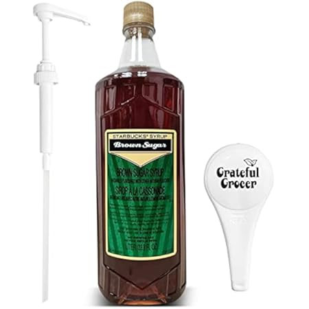 Starbucks Brown Sugar Flavor Syrup (1-L.) | Amazon (US)