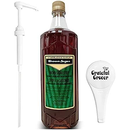 Starbucks Brown Sugar Flavor Syrup (1-L.) | Amazon (US)