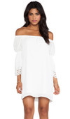 Click for more info about VAVA by Joy Han Celeste Off Shoulder Dress in White