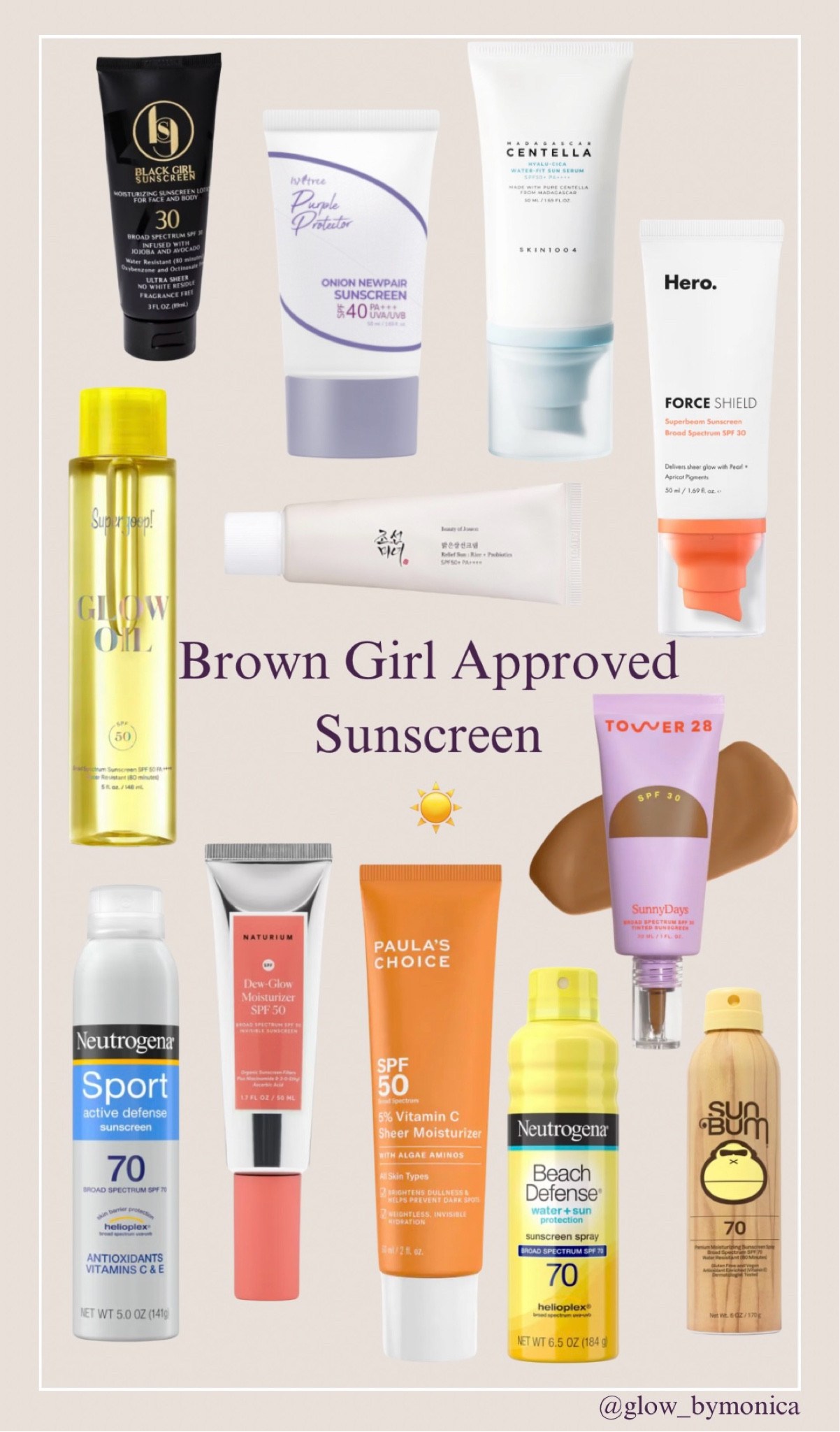 These are a few of my favorite brown girl friendly sunscreens ☀️

Products are tagged below ⬇️#LTKGiftGuide

#LTKU #LTKBeauty