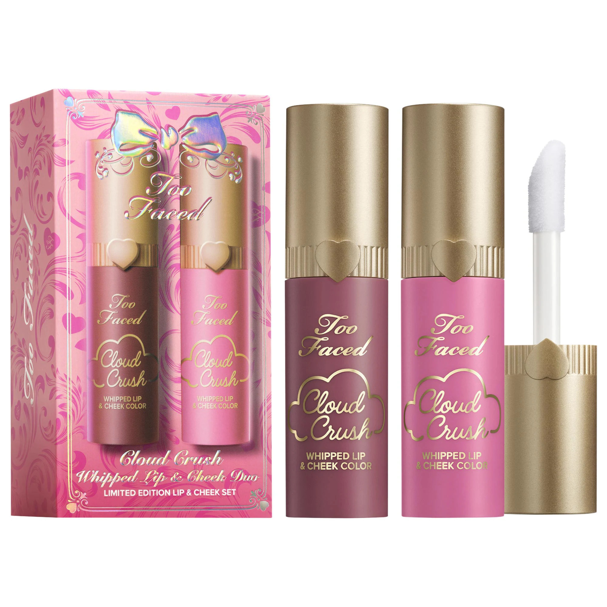 Too Faced Cloud Crush Whipped Lip & Cheek Duo Makeup Gift Set 0.3 oz/8.6 g | Sephora (US)