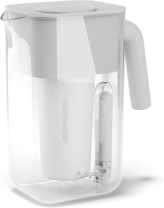 Culligan with ZeroWater Technology 10-Cup Water Filter Pitcher – Includes 5-Stage Advanced Wate... | Amazon (US)