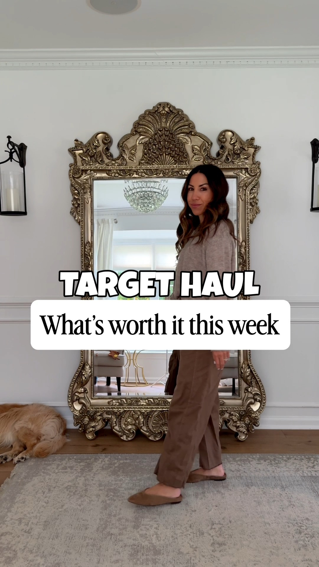 Darn you Target. One more Target haul for ya because these fall outfits were too good to hold. Couple favorites from last week that have been restocked and then some new additions like fall sweaters, joggers and tops. 

Jeans code FF20. Jewelry code HOUSEOFLEO20. 

Brown pants XS. Joggers XS. Jeans 25. V-neck sweater medium. Gray sweatshirt medium. All other tops small. Leggings XS. Sneakers size down half. Uggs size up. All other shoes, TTS.

Target fashion. Target style.