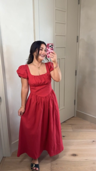 This dress was made for vacation nights ❤️ The linen-blend drop-waist maxi is breezy, flattering, and gives effortless occasion dressing energy. (Plus petite friendly!!!)

Wearing:
• Linen-Blend Drop-Waist Maxi Dress — Small Petite

5’0” | 140 lbs

#LTKSaleAlert #LTKPetite #LTKTravel