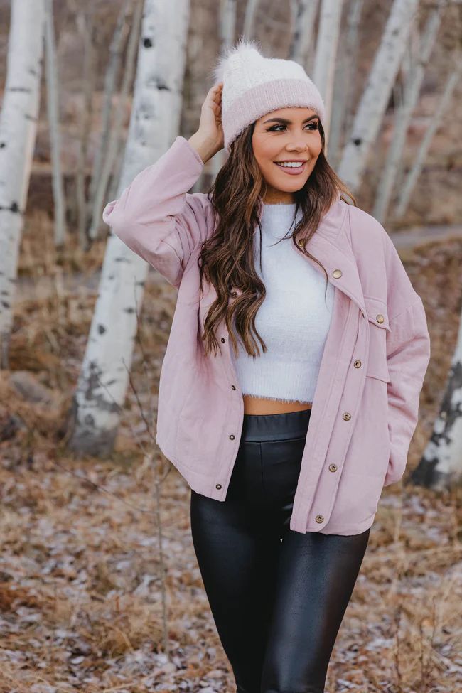 Headed Home Pink Quilted Jacket FINAL SALE | Pink Lily