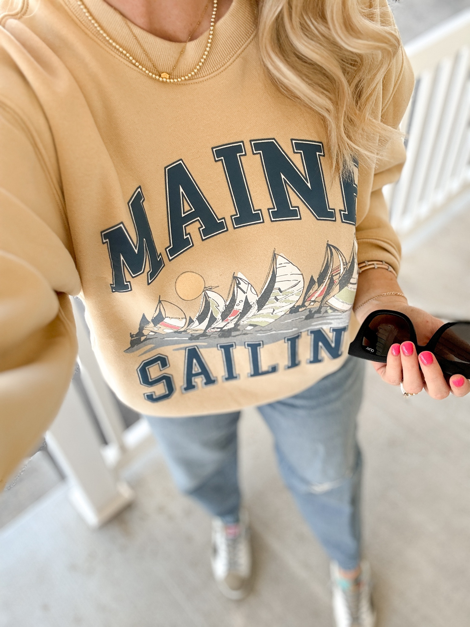 Outfit of the day, Abercrombie sale, LTK sale, Walmart jeans, bauble bar sale 

#LTKSpringSale #LTKsalealert #LTKfindsunder50