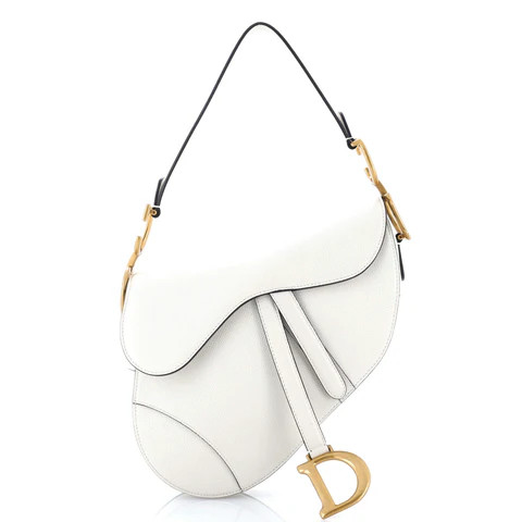 Saddle Handbag Leather Medium | Rebag