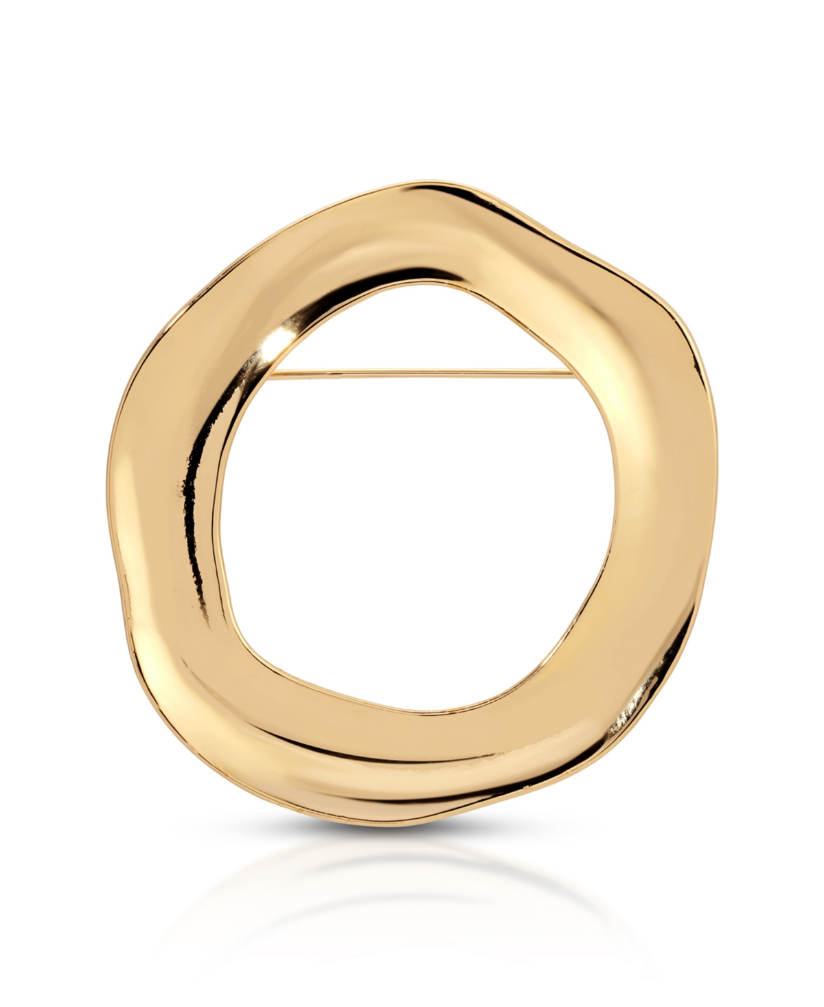 Ettika Open Circle Brooch - Gold | Macy's