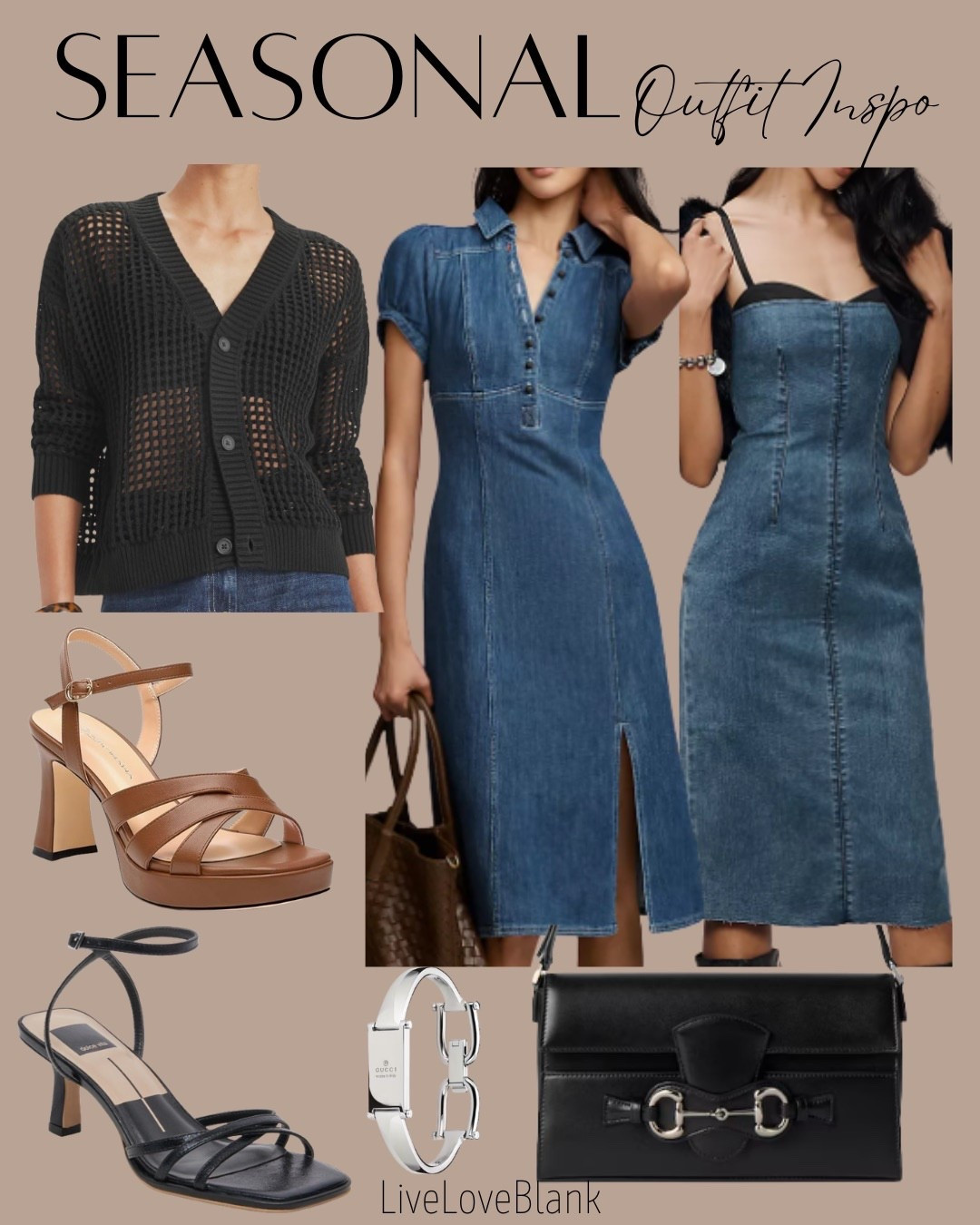 Denim dress outfits 
Outfits for her 
Vacation outfits 
@Anthropologie 
@dolcevita 
@nordstrom 
@gucci 


#LTKOver40 #LTKU #LTKSeasonal