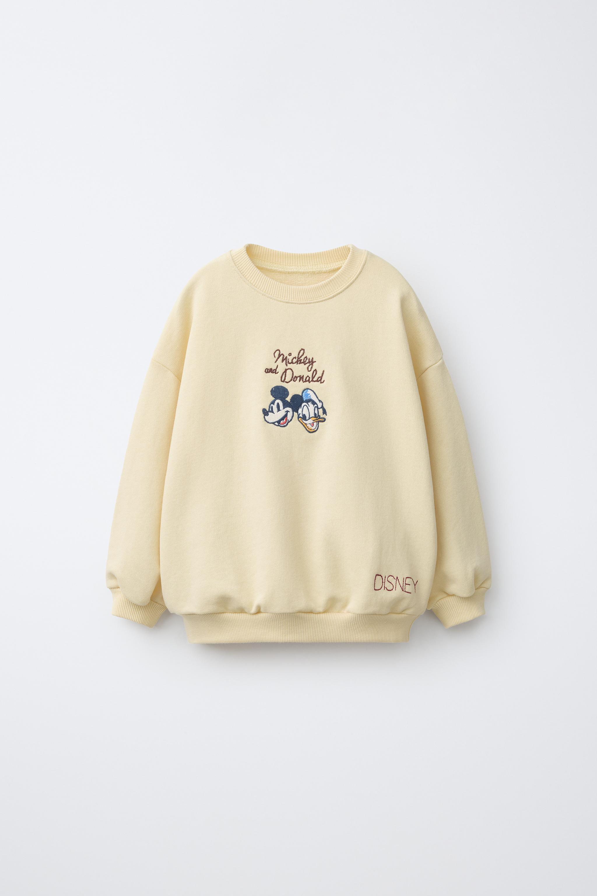 MICKEY MOUSE © DISNEY EMBROIDERED SWEATSHIRT | Zara US