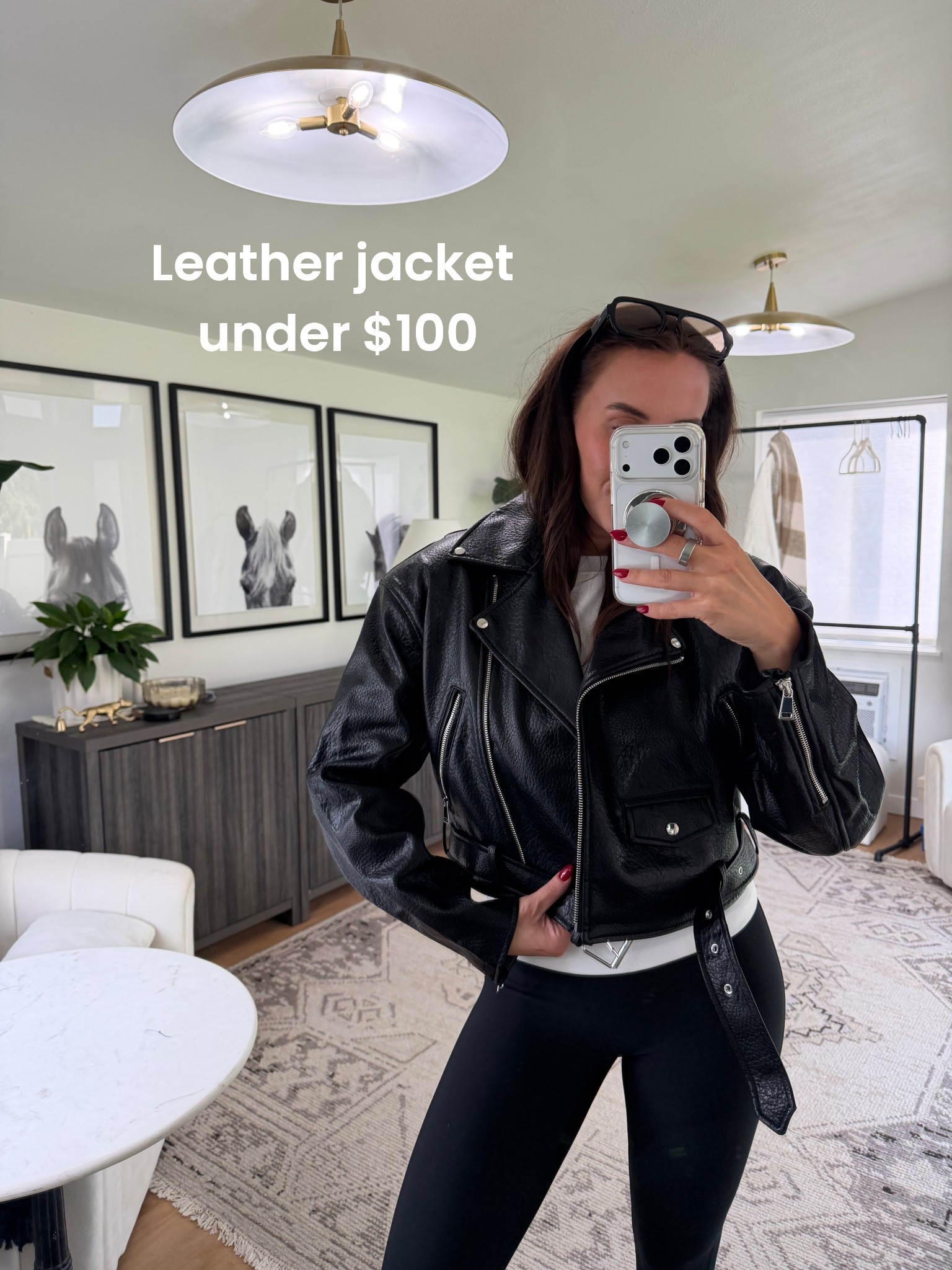 wearing a size small! if you want to wear a sweatshirt underneath I’d size up one!



#LTKSeasonal #LTKgrwm #LTKootd