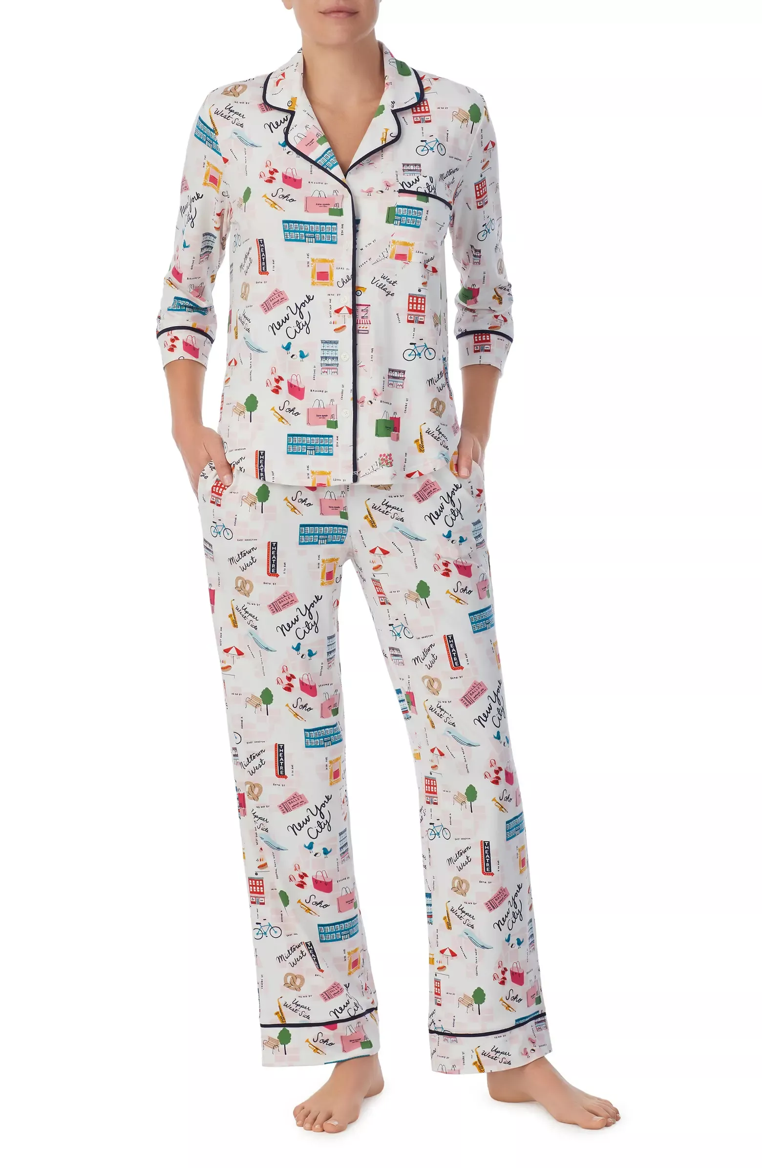 print short pajamas curated on LTK