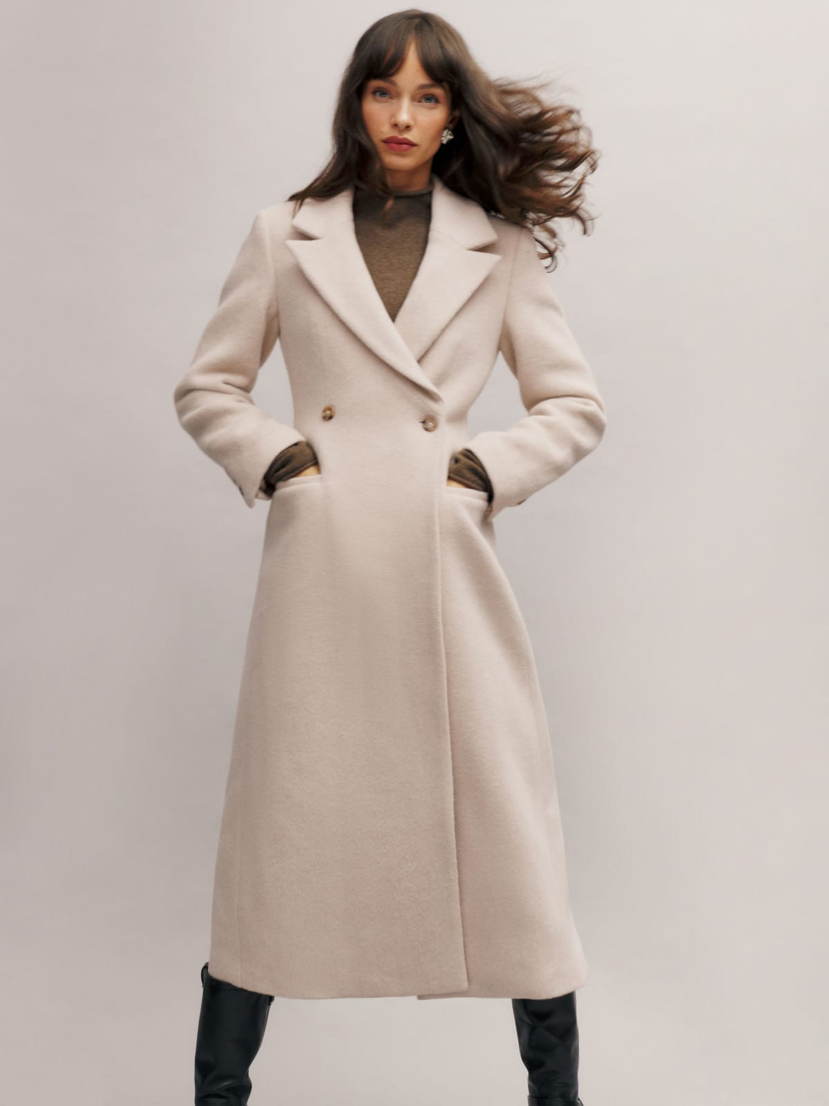 Oscar Nipped Waist Coat | Reformation (Global)